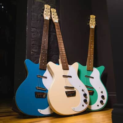 Danelectro Stock '59 Electric Guitar-Vintage Cream *USA Small Business* image 2