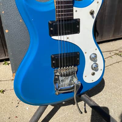 Vintage 1965/66 Mosrite Ventures II Blue image 5
