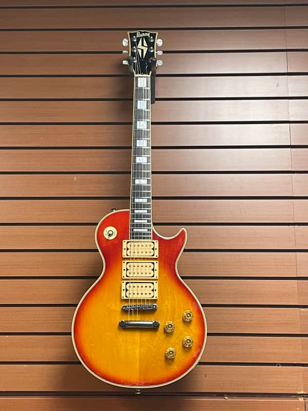Burny RLC-75AF Ace Frehley in Cherry Sunburst 1996 w/Case MIJ image 1