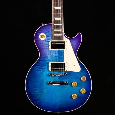 Gibson Les Paul Standard 50s Figured Top Blueberry Burst (015) image 3