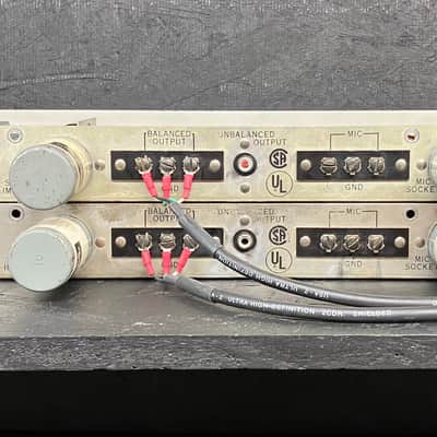 JBL 5101 Microphone Preamp — Pair, Fully Serviced — Circa 1970–72 — Genuine JBL Transformers image 4