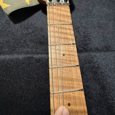 Ernie Ball Music Man Axis HH Tremolo 2022 - Present - Honey Pot Flame image 5