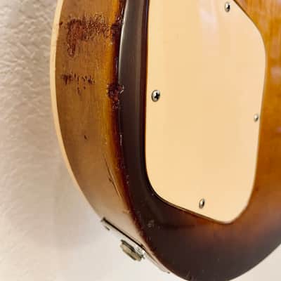 Aria LS-500 Les Paul Flame Maple Top Set Neck Tobacco Burst 1978 Made In Japan image 15