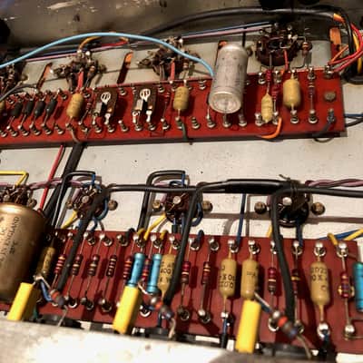 Vintage 1969 Hiwatt PA 200 DR203 Custom Built 6L6 Valve Amplifier Head image 21