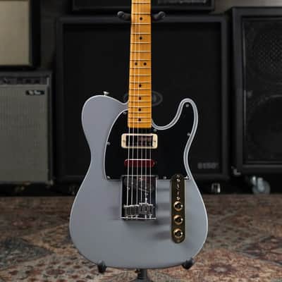 Fender Brent Mason Telecaster Electric Guitar - Primer Gray with Hardshell Case image 3