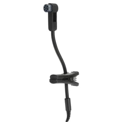 Liquid Audio Sennheiser 908 B Condenser Gooseneck Clip-on Microphone Bundle w/Pig Hog PHM10 8mm Mic Cable Polishing Cloth image 7