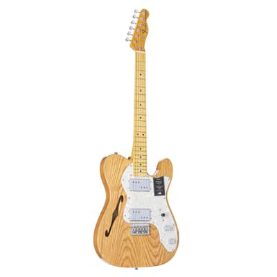 Fender American Vintage II 1972 Telecaster Thinline MN Aged Natural - Electric Guitar image 1