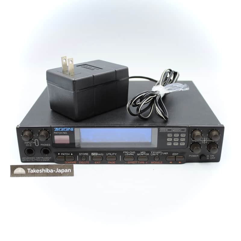 Zoom 9050 Advanced Instrument Effects Processor With Power Supply
