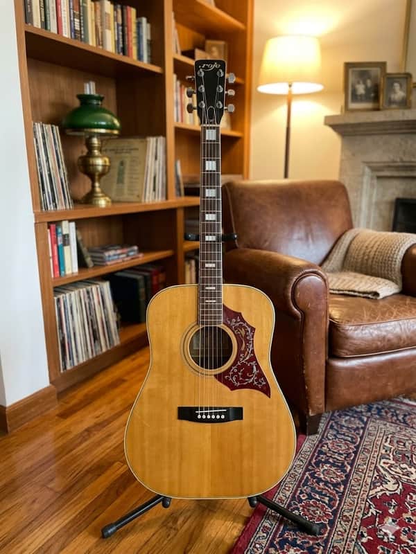 Roje 250 Vintage 1970s - Natural Maple Body (Zen-On Factory) w/ Hard Case) image 1