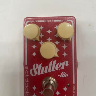 SolidGoldFX Stutter Lite Tremolo Analog Solid Gold FX Guitar Effect Pedal image 2