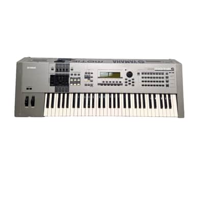 Yamaha Motif6 - Musical Keyboards - Silver - Very Good image 1
