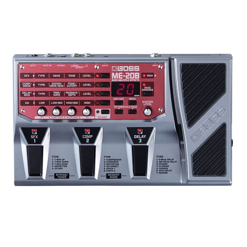 Boss ME-20B Bass Multi-Effect Unit | Reverb