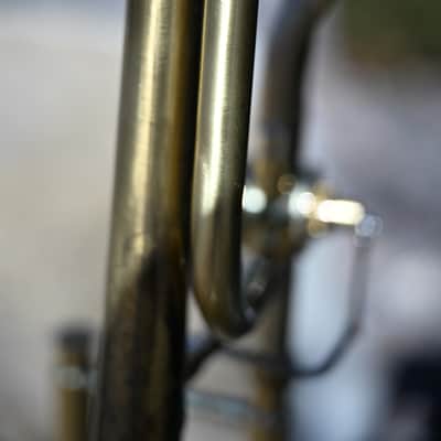 BAC Plaza Custom Trombone - Custom Engraving and Antique Lacquer image 8