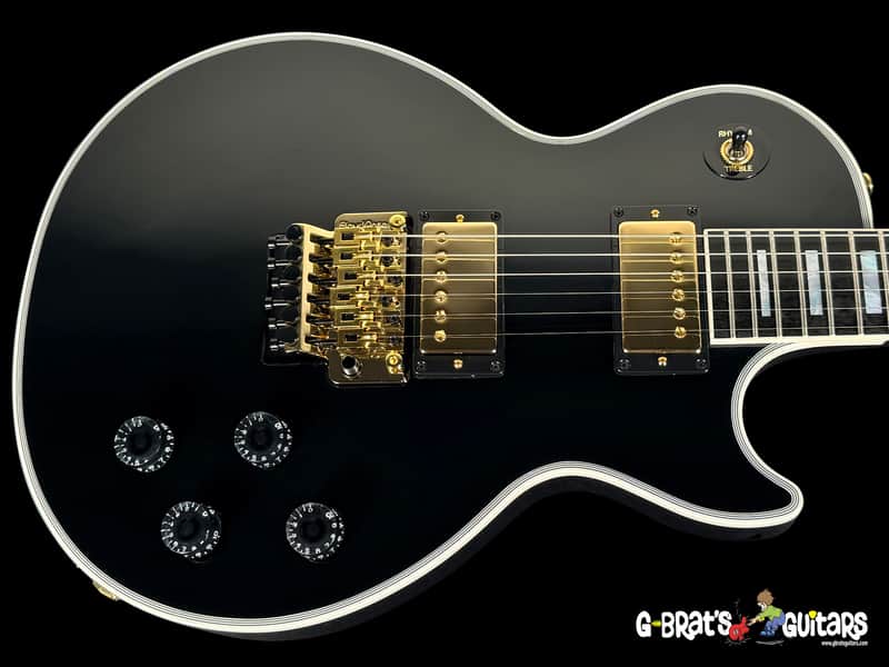 2026 Gibson Les Paul Axcess Custom with Floyd Rose Custom Shop ~ Ebony