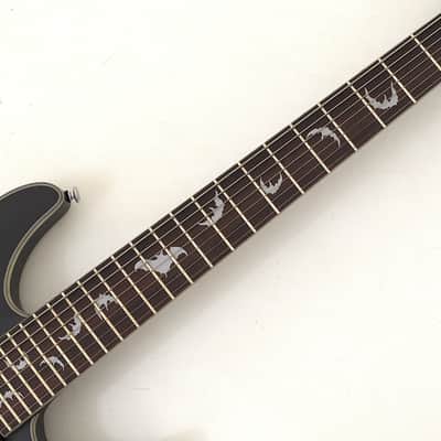 Schecter Damien Platinum-7 Guitar Satin Black B-Stock 0322 image 3