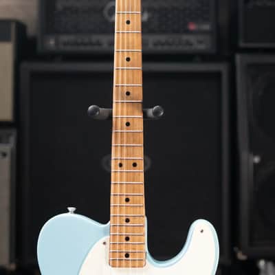 Fender 1969 Telecaster Electric Guitar Refinished Blue with Hardshell Case - Used image 5