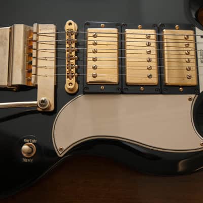 Gibson Gibson Custom Shop SG Custom Reissue Black w/maestro image 3