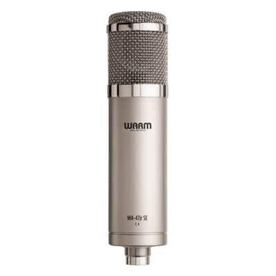 Warm Audio WA-47jr SE Large-Diaphragm Cardioid Condenser Microphone Mic (Nickel) image 2