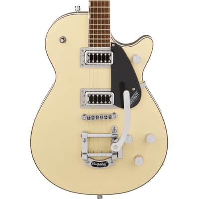 Gretsch G5230T Electromatic Jet FT Single-Cut with Bigsby Two-Tone Vintage White/London Grey image 1