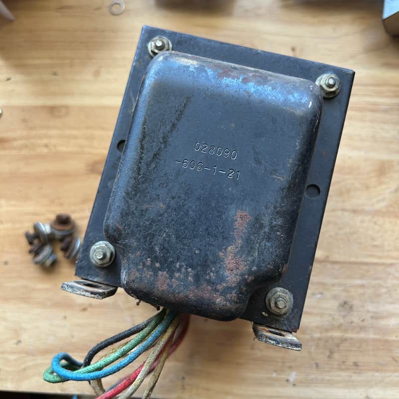 1971 Fender 400PS Power Transformer Insanely Rare Amp Component image 1