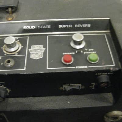 Vox Buckingham Super Reverb V1121 1968 Black image 4