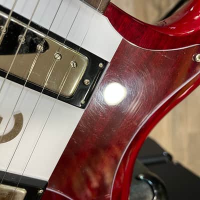Epiphone '62 Crestwood Custom Reissue 2013 - Cherry image 15