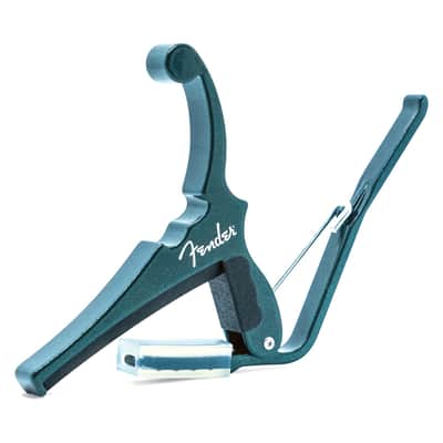 Kyser Fender KGEFSHGA Quick Change Electric Guitar Capo - Sherwood Green image 2