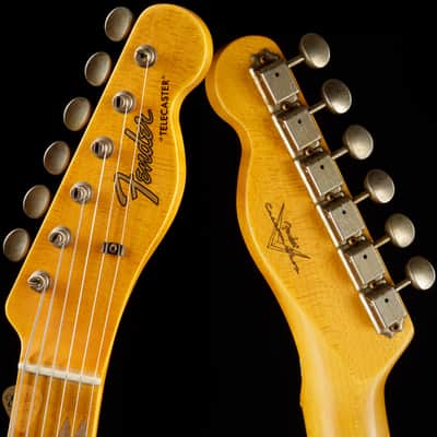 2023 - Fender Custom Shop Postmodern Telecaster Journeyman Relic - Candy Tangerine image 7
