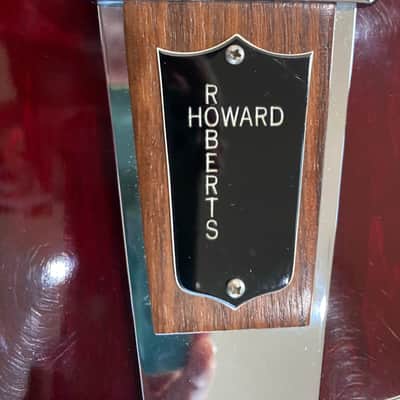 Gibson Howard Roberts 1981 - Original Wine Red finish image 3
