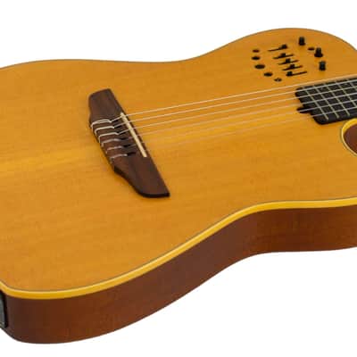 1996 Godin Multiac Duet Satin Natural with 1/4" & XLR Outputs image 2