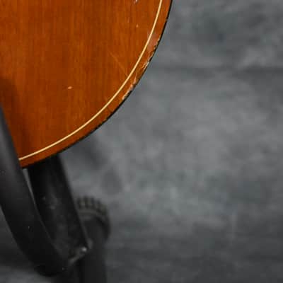 Aria AW-70 Vintage 1980s Square Shouldered Mahogany Korean Made Acoustic Guitar image 11