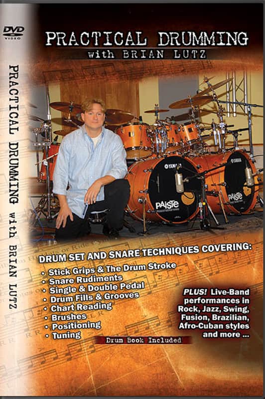 Practical Drumming with Brian Lutz (3-Hour Instructional DVD) image 1