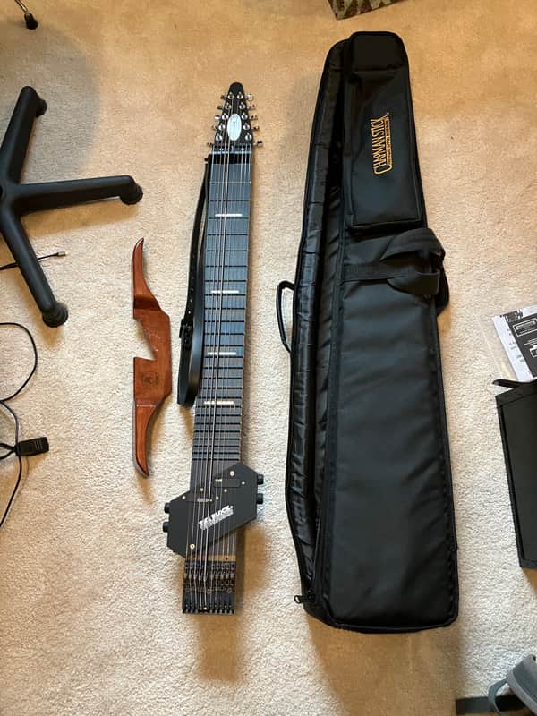 Chapman stick Railboard 2022 Black Aluminum image 1