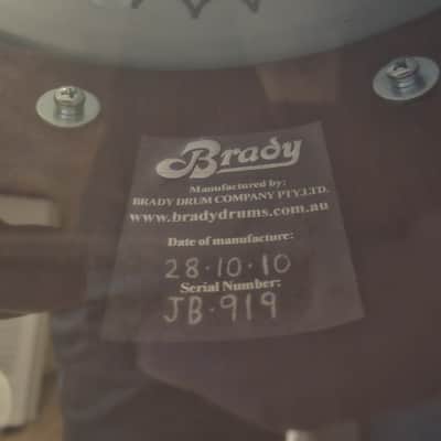 Brady Jaraah Block, 6.5x14 snare, 2010 image 4