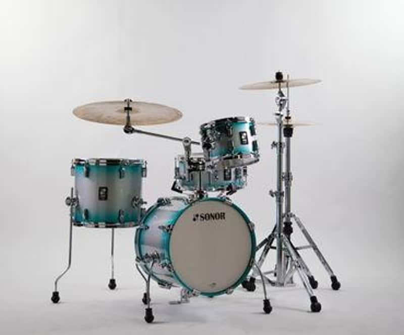 Sonor AQ2 Safari Set Aqua Silver Burst - FLOOR DEMO image 1