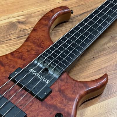 Modulus Quantum 5-35  Fretless - Bubinga image 10
