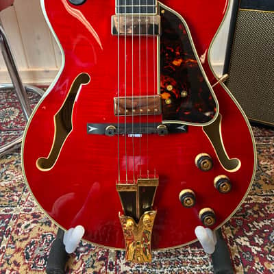 Ibanez GB10SEFM-SRR George Benson Signature 2026 - Sapphire Red image 2