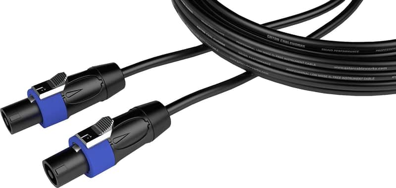 Gator Composer 10 Ft Twist Lock Connector to Twist Lock Connector Speaker Cable image 1