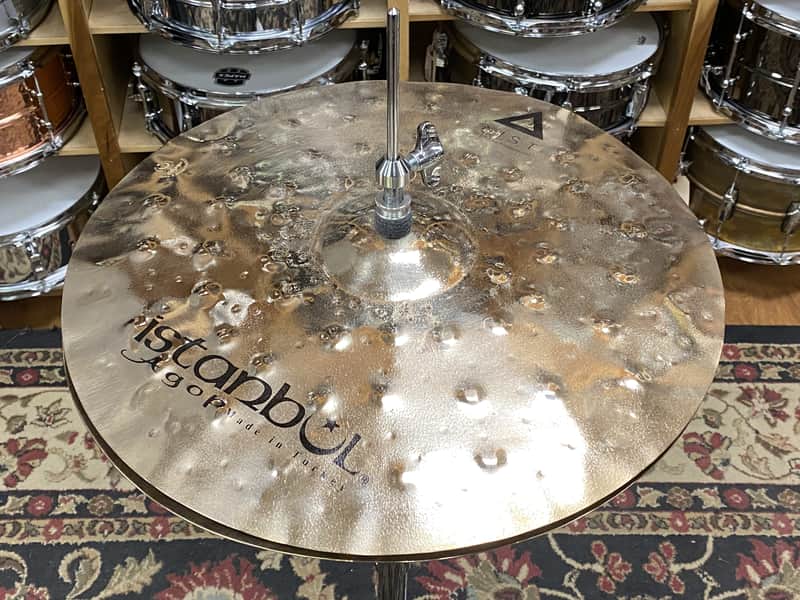 Istanbul Agop XIST DRY DARK BRILLIANT HI HAT PAIR 17" image 1