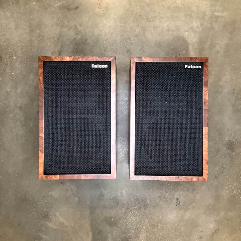 Falcon Acoustics LS5/3 Monitor Loudspeaker Gold Badge 15 Ohm Burr Walnut image 1