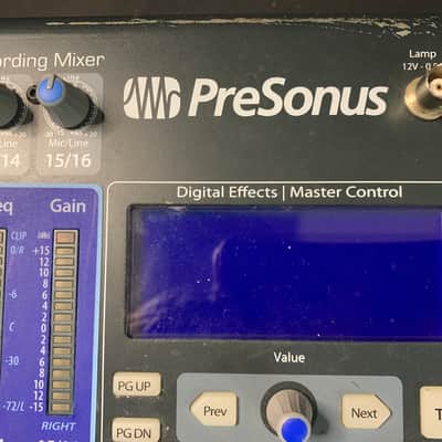 PreSonus StudioLive 16.0.2 USB 16-Channel Digital Mixer 2017 - Present - Blue/Silver image 2