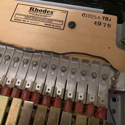 Fender Rhodes Mk.1 1978 w/ Lid + Flight Case. Free S England Delivery image 13