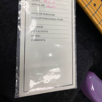 Kramer 1981 Pacer Special B-Series Strat Head 1981 Vintage Melaga Purple image 7