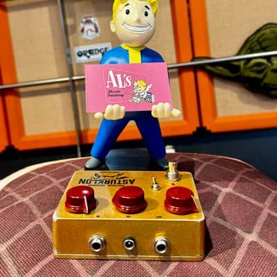 Atomic Fart Effects  ASTURKLON BOUTIQUE OVERDRIVE ( Hand Made Point to Point)  2026  - GOLD RELIC image 14