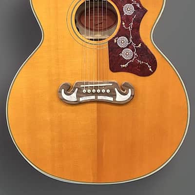 Epiphone "Inspired by Gibson" J-200 - Aged Gloss Antique Natural image 3
