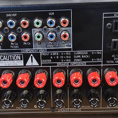 Denon Denon AVR-1706 7-channel home theater receiver 90s image 6
