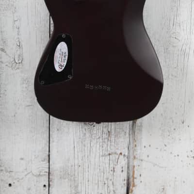 Schecter Omen-6 Solid Body Electric Guitar Walnut Satin Finish image 7