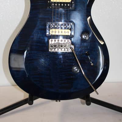 2020 Paul Reed Smith S2 Custom 24 Blue With Hard Shell Case image 3