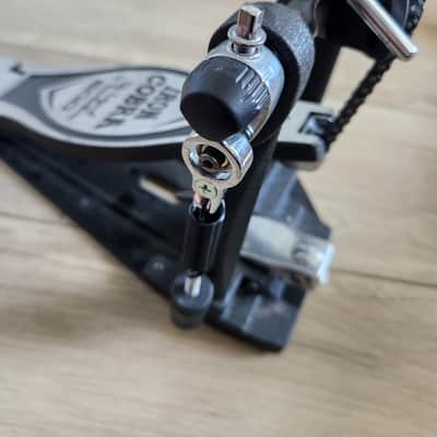 Tama HP600D Iron Cobra 600 Series Single Bass Drum Pedal 2010s - Black/Chrome image 7