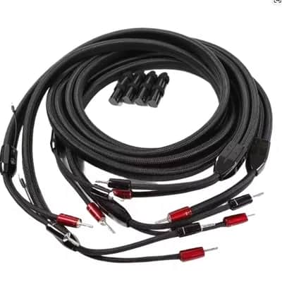 Audioquest 2 meter - Bass / Zero Dragon Speaker Cable PSS Silver Full-Range HiFi Audio Amplifier Loudspeaker Wire image 3